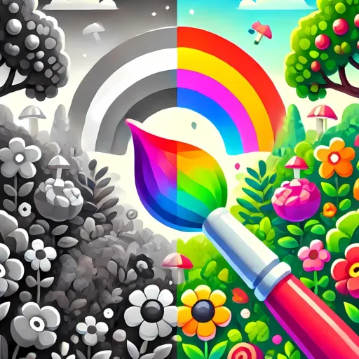 Hidden Clues: Coloring app icon